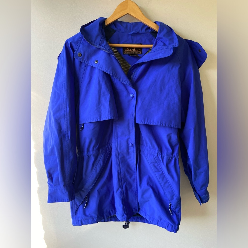 Eddie Bauer blue Goretex jacket